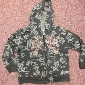 High Velocity Boys Hoodie Gray 5/6